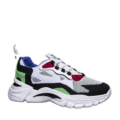 China CUSHIONING men's shoes 2022 latest spring Korean version of fashionable youth sports casual shoes running INS breathable dad shoes for sale