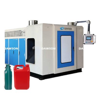 China High Speed ​​Plastic Recycling Automatic Liquid Bottle Container Single Station Bottle Blowing Machine For Oil Barrel for sale