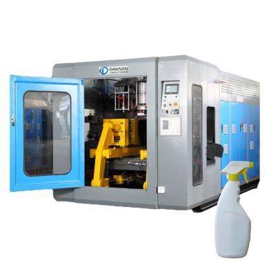 China Detergent Bottle Extrusion Blow Molding Machine With Automatic Deburring 2 Liter Blow Molding Machine for sale