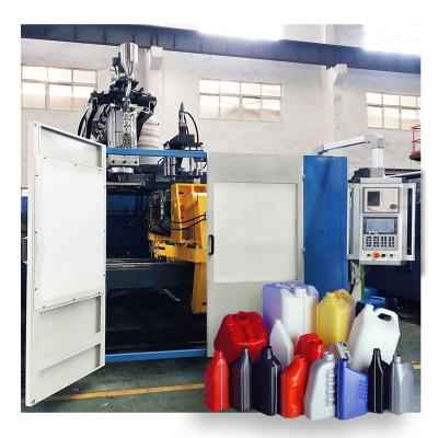 China Bottle Water Oil Storage 20L 25L 30L Tank Plastic Container Extrusion Blow Molding Machine Manufacturer for sale