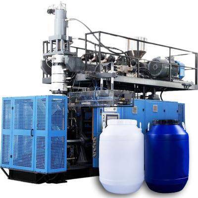 China 50L bottle | 60L HDPE Chemical Open Top Barrel Extrusion Blow Molding Making Machine for sale