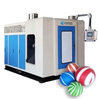 China Outdoor Soccer Ball Plastic Kids Football Bottle Striping Pool Toys Hollow Extrusion Blow Molding Machine for sale