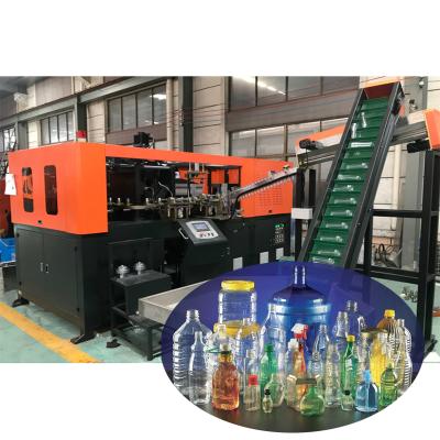 China Q5L2 Small PET Plastic Medicine Candy Cream Bottle 2 3 4 Cavities Blowing Machine For Bottles for sale