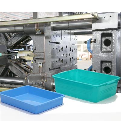 China Horizontal Stackable Stackable Plastic Beer Bottle Storage Drinking Crates Produce Injection Molding Machine Price for sale