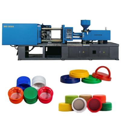 China Horizontal Plastic Injection Molding Machine PE 16 Cavities Bottle Cover Injection Molding Machine for sale