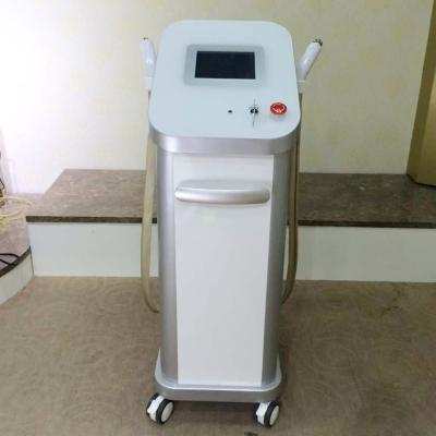 China Professional painless 2 handles 10Mhz radio frequency skin tightening machines for sale for sale