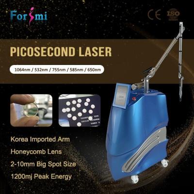 China Unique Real Pico! Usa Lambda Honeycomb Lens Tattoo Removal Pico Laser For Wrinkles Acne Scars Treatment for sale