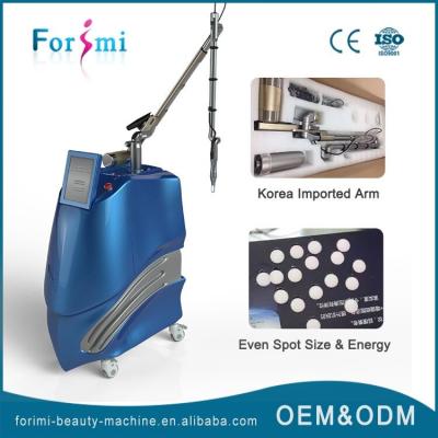 China Newest 600ps Painless Shorter Session Removal Best Picosecond Tattoo Laser for sale