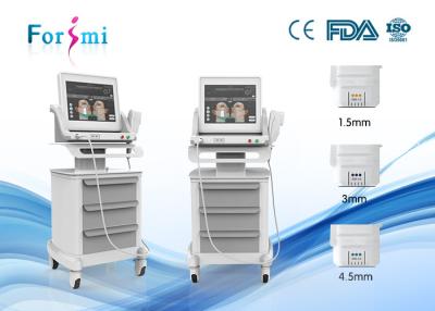 China Latest HIFU machine with 3 cartridges add fat melt cartridge for skin rejuvenation for sale