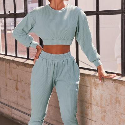 China Breathable Custom High Quality Seamless Yoga Suit Women Workout Waist Fashion Active Wear Sets Fitness for sale