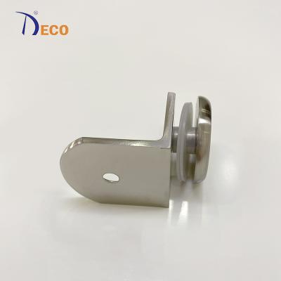 China Custom Glass Door Wall To Glass Door Hardware Shower Clip Glass Flange for sale