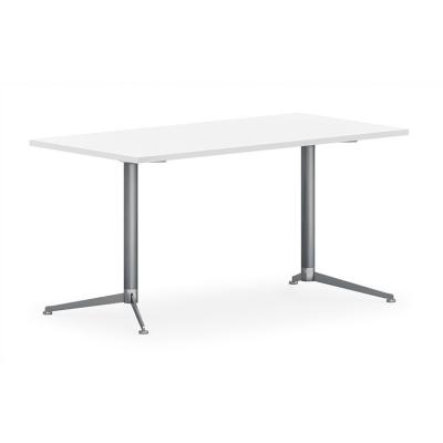 China Adjustable (height) Hot-selling high quality custom home computer table white rectangular lift adjustment table for sale