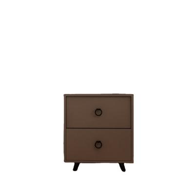 China Factory direct sales custom solid wood nightstands small modern design bedroom base solid wood nordic wooden nightstand with drawer storage for sale