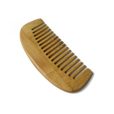 China Home Stock Ready To Ship Eco - Friendly Bamboo Detangling Hair Comb for sale