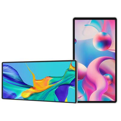 China Indoor Commercial LCD Show 65 Inch Indoor Wall Mount With Android Or Wins PC System And Control Software Capacitive Touch for sale