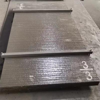 China EH360 EH400 EH500 EH550 Chromium Carbide Overlay Plate Wear Plate Bimetallic Hardfacing Cladding Wear Steel Plate zu verkaufen