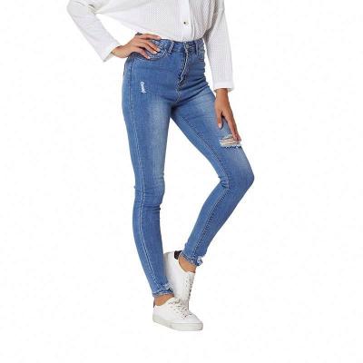 China Wholesale Latest QUICK DRY Straight Skinny Butt Lift Fashion Skinny Jeans Women for sale