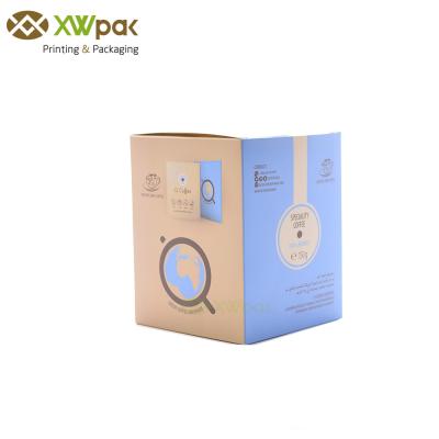 China Sturdy Food Packaging Paper Box Small Size , Capsules Disposable Food Packaging Boxes for sale