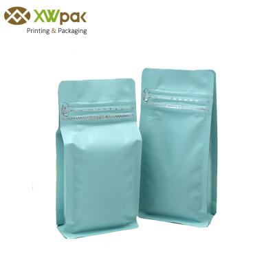 China Aluminum Foil Custom Coffee Bean Bags , k 250g Coffee Bags With Window for sale