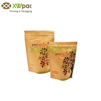 China Heat Seal Biodegradable Coffee Bags With Valve 200g / 250g / 500g / 1kg Capacity for sale