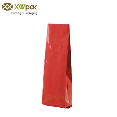 China Side Gusset Custom Coffee Bean Bags Drip Coffee Bean Packaging Bag Heat Seal for sale