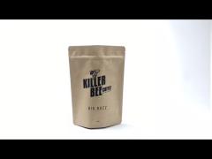 Kraft paper coffee bag