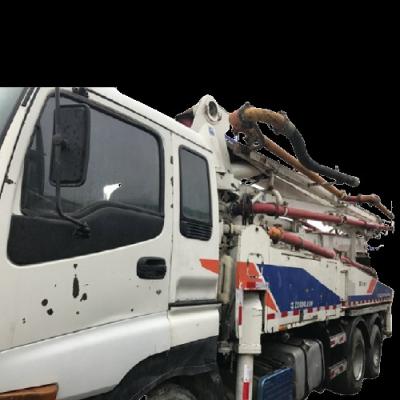 China Building Material Shops Best Selling! Used Zoomlion ISUZU Heavy Truck 38M Concrete Pump Truck For Sale for sale