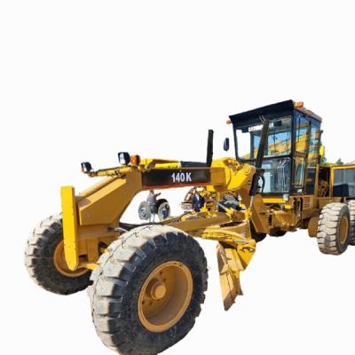 China Garment Shops Used Caterpillar 140K Motor Grader In The Yard For Sale for sale