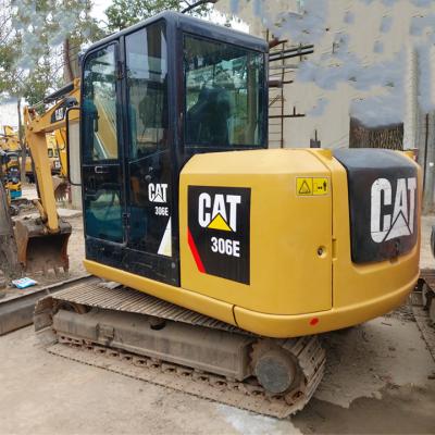 China Durable Used Machine Original CAT 306E Mini Excavator In Yard Used For Sale 0.25mÂ ³ for sale