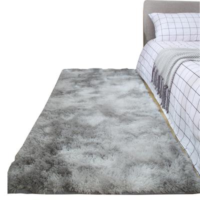 China Hot Selling Link Washable Dyed Modern PVC Carpet Plush Blanket Carpet Manufacturers for sale