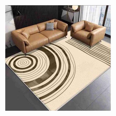 China Thick Modern Luxury Aesthetic Bedroom Rug High Quality Reversible Large Size Rug for sale