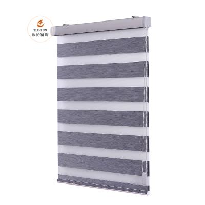 China Customized Zebra Blind Roller Size Zebra Blind Double Roller Curtain Roller Shades for sale