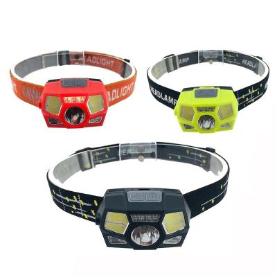 China New Design Running Emergency Camping Climbing Head Lamp, 6 Modes Swivel Head LED Headlamp Working Camping Waterproof Flashlight for sale