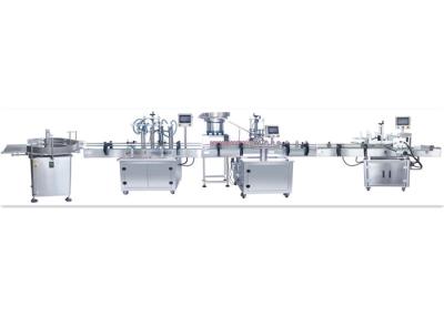 China Plataforma giratória automática completa da garrafa/enchimento/máquina de etiquetas giratória tampar/garrafa à venda