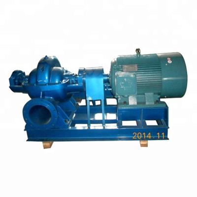 China S series large capacity double suction centrifugal pump for irrigation and agriculture for sale