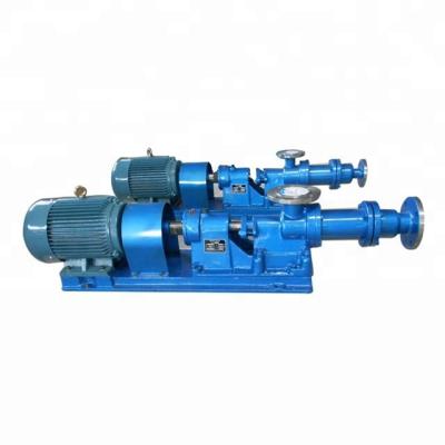 China Food and beverage industry I-IB series undercurrent pump, spiral thick slurry pump, undercurrent screw pump for sale