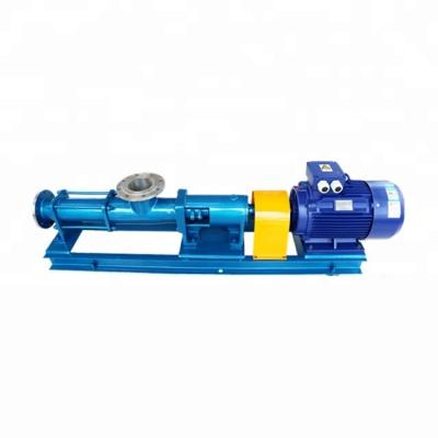 China Food and beverage industry G series screw pump, stator and mono rotor screw pump for sale