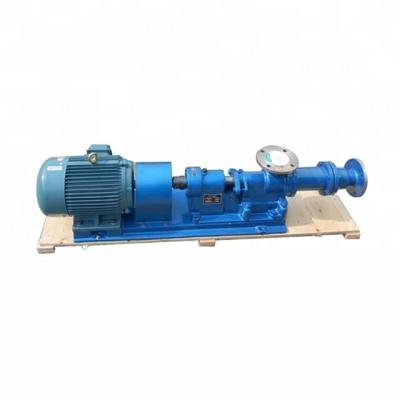 China Food and beverage industry G series positive displacement pump, mono screw pump, monoblock screw pump for sale