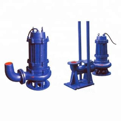 China WQ series irrigation and agriculture cast iron submersible sewage pump, sewage submersible gasoline price for sale