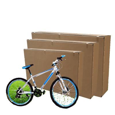 China Recyclable Delivery Bike Box Bicycle Cardboard Bicycle Shipping Large Transport Packaging Bike Box for sale