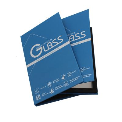 China Disposable Custom Printed Tempered Glass Screen Protector Box For iPhone for sale