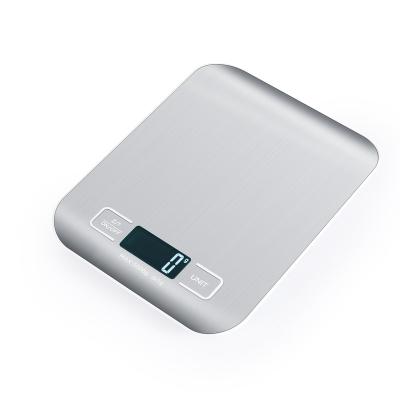 China With Amazon Scale Tray 2022 Wish Hot Precision 5kg 10kg 1g Digital Kitchen Cooking Food Weight Scale Stainless Steel for sale