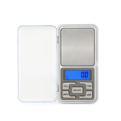 China WITH LID promotion jewelry pocket scale measuring range 0.1g 0.01g digital division 100g 200g 300g 500g for sale