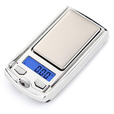 China WITH key camry shape LID car pocket 001g weight digital scale 100g 200g 0.01g accuracy for jewelry diamond gold grass medicine for sale