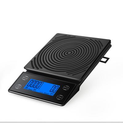 China With Ready Stored Black Coffee Scale Tray 2022 Precision Scale Digital Scale With Timer Coffee Scale for sale