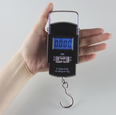 China Luggage Shipping Free Sample Barcode Weighing Scales Fast Moving 10kg Digital Electronic Hanging Scale for sale