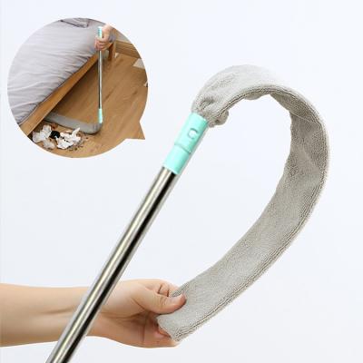 China Durable Hot Sale Long Handle Folding Retractable Extended Dust Gap Bed Dusting Cleaner Bed Dust Brush for sale