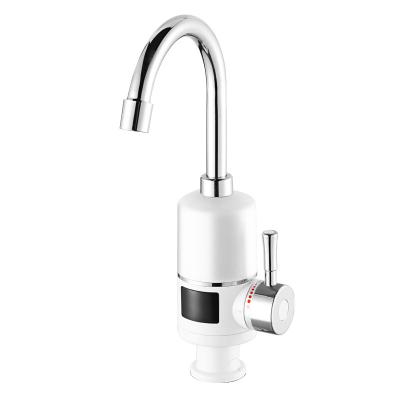 China Electric Faucets Good Quality Water Electricity Isolation Faucet Temperature Display Kitchen Faucet for sale