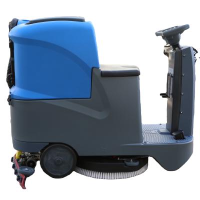 China Hotels Floor Scrubber Tower on Compact Dimension Small Size Floor Cleaning Machine Price for sale