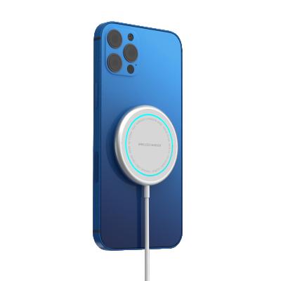 China Smart phone hot seller in Amazon 15W magnet wireless charger for iphone12 series for sale